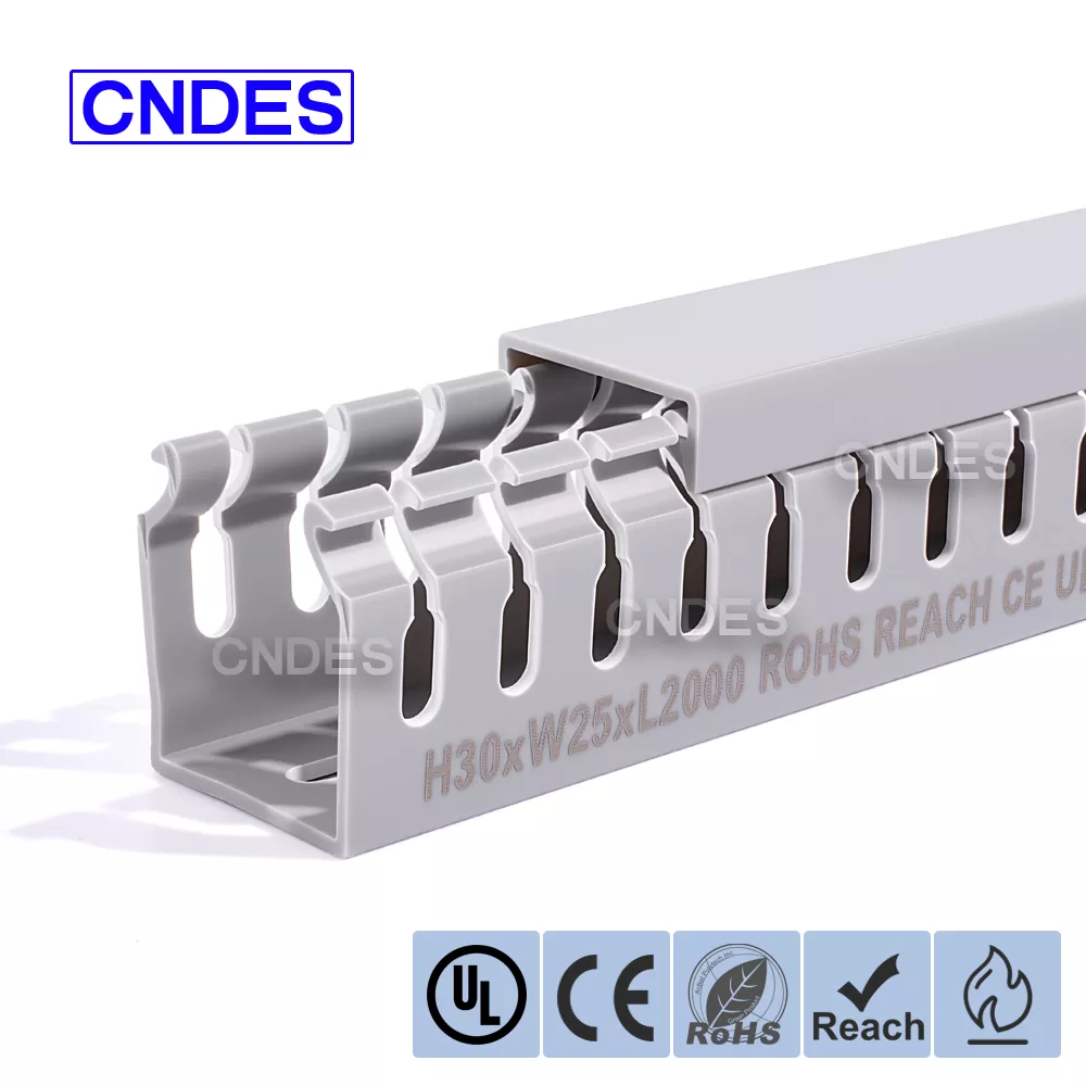 ທໍ່ປ້ອງກັນສາຍ PVC ສະລັອດຕິງ 30×25