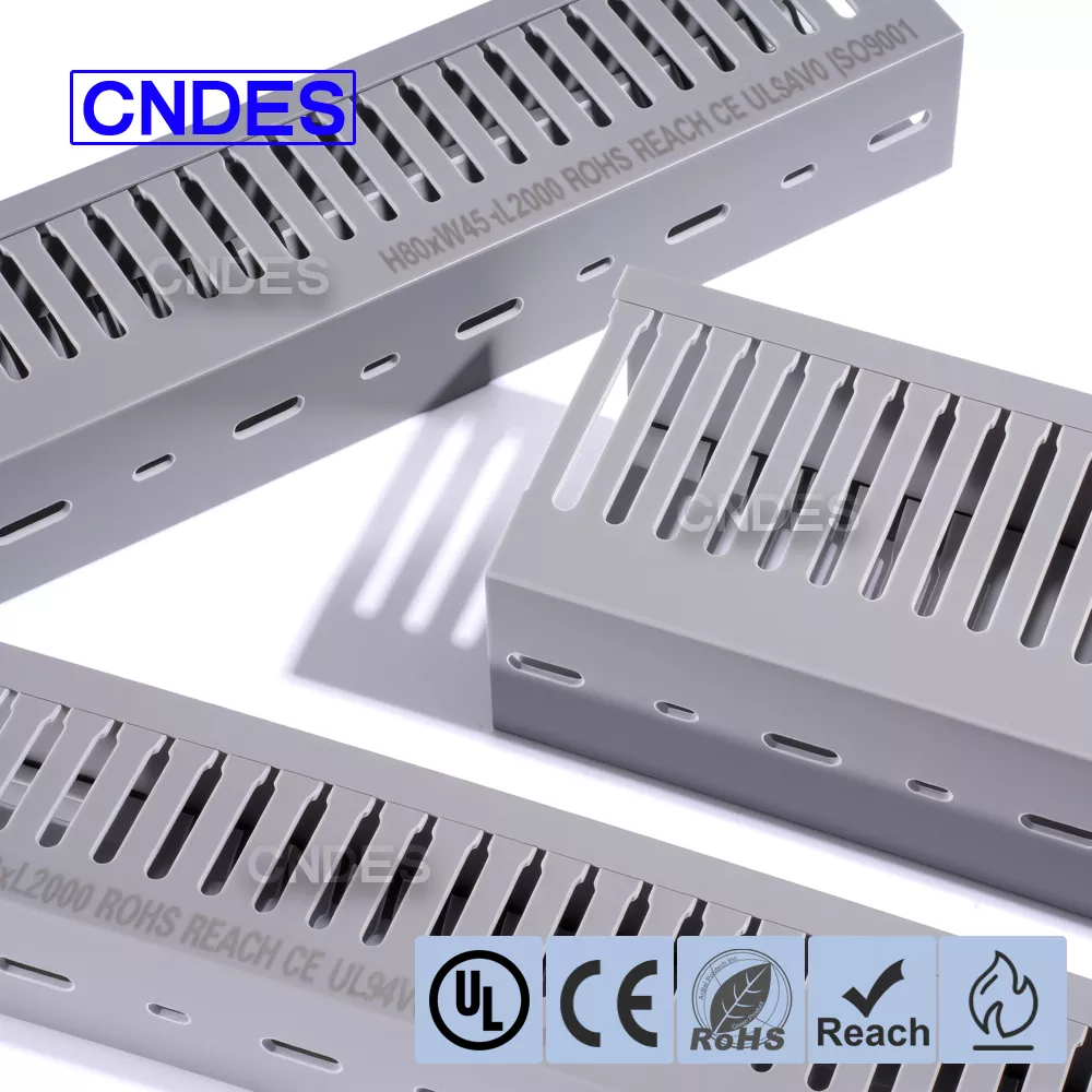 PVC ຊ່ອງສຽບສາຍສາຍທໍ່ແຄບ